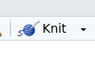 The knit button