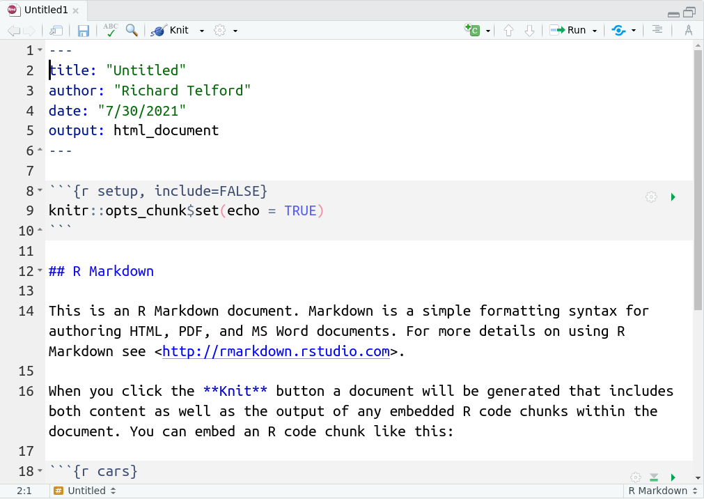 2-getting-started-r-markdown